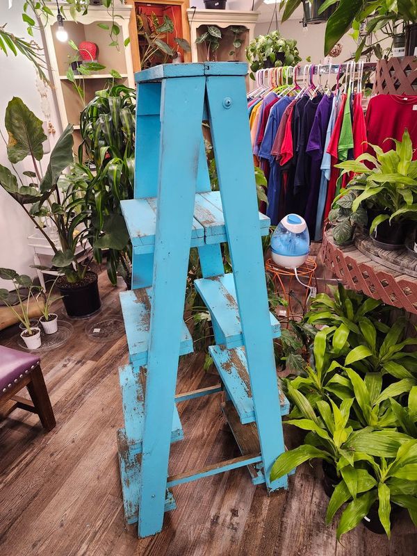 LADDER SHELF 16X52 - BRIGHT BLUE