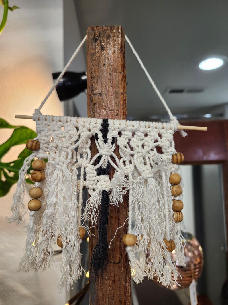 MACRAME WALL ART 9&quot;