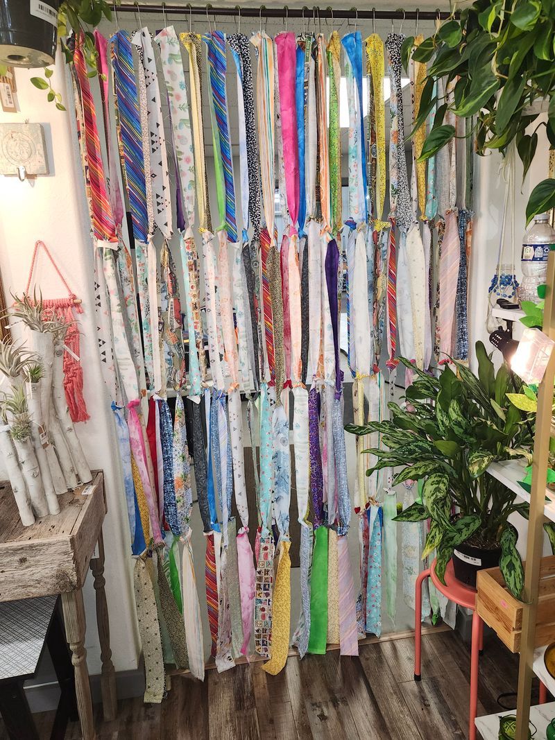 FABRIC STRIP CURTAIN