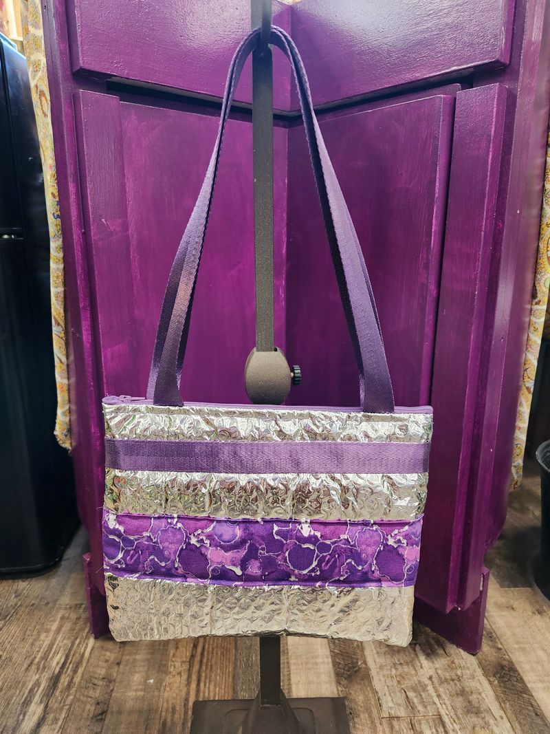 PACKAGE PURSE 9X11- PURPLE