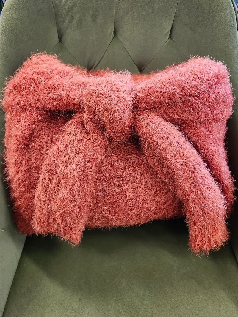 SWEATER PILLOW - ORANGE