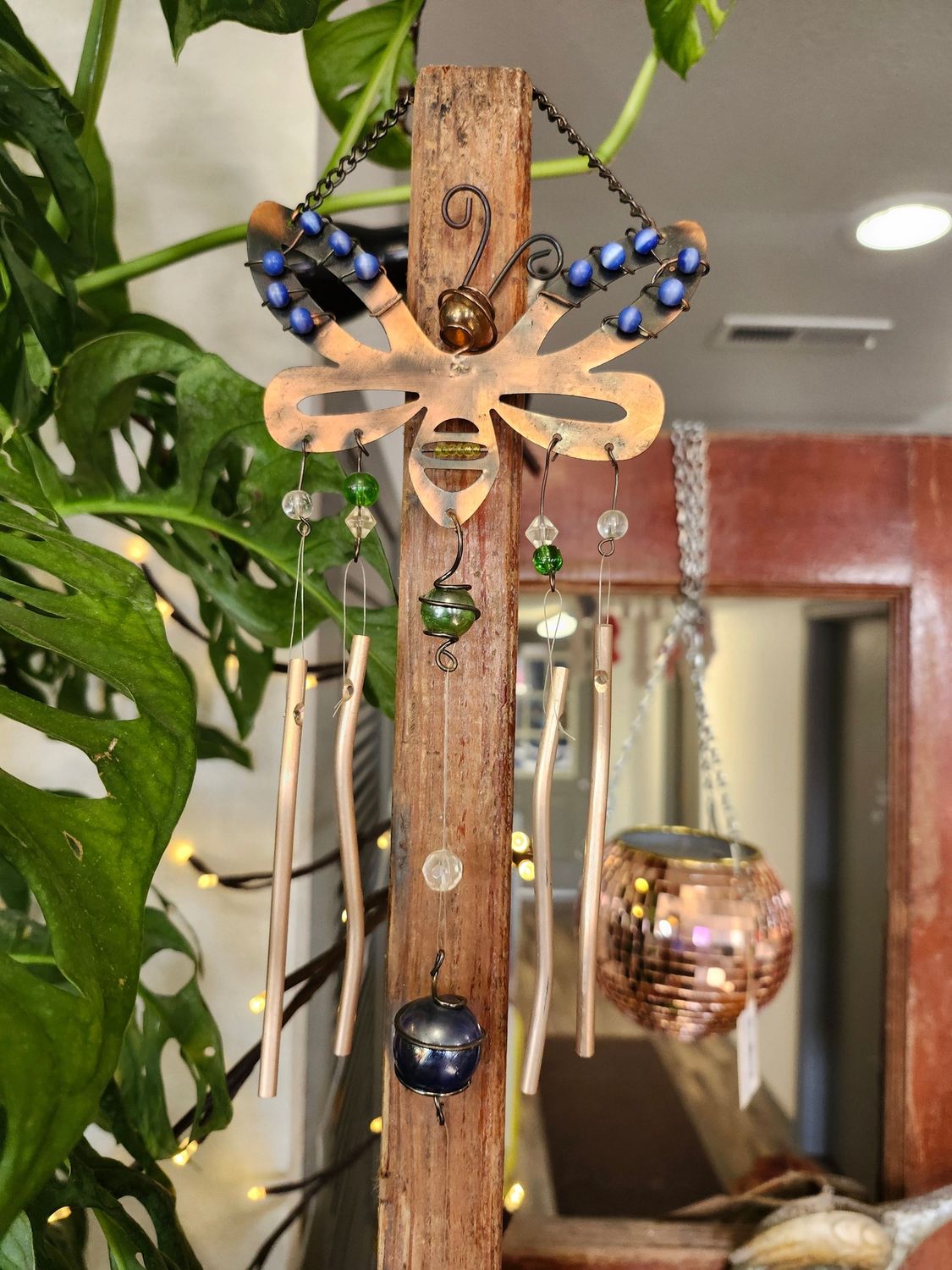 BUTTERFLY WINDCHIME - COPPER