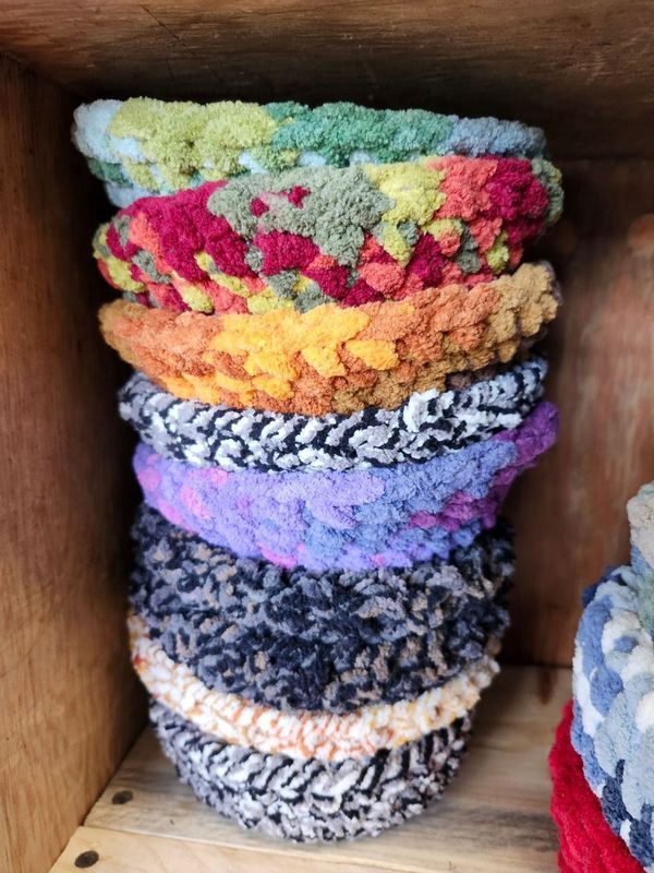 CROCHET DRIP TRAY - 4&quot;