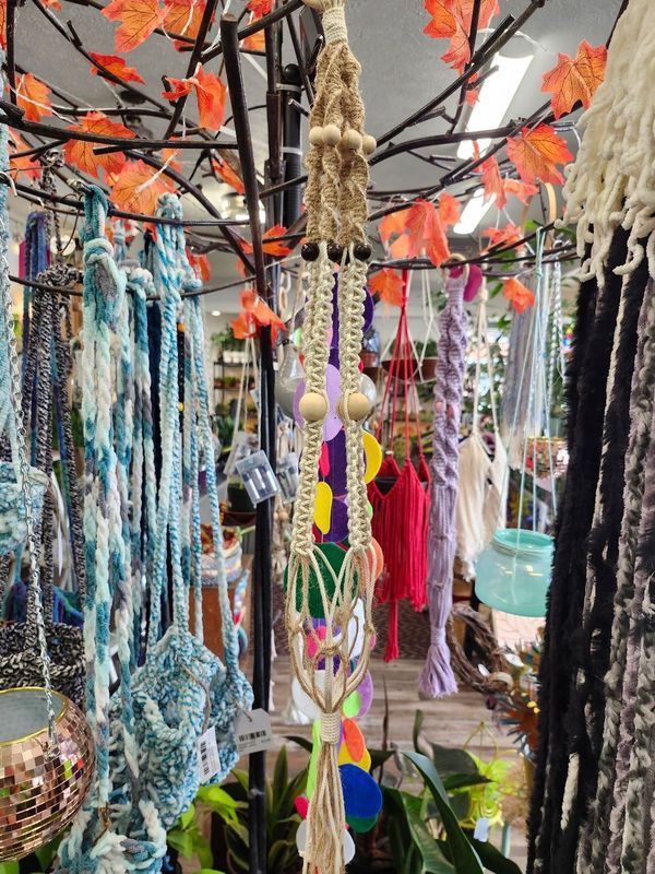 MACRAME PLANT HANGER 30&quot;