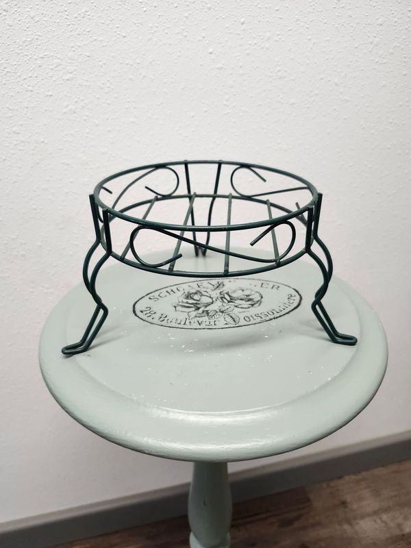 PLANT STAND - GREEN 4.5&quot;