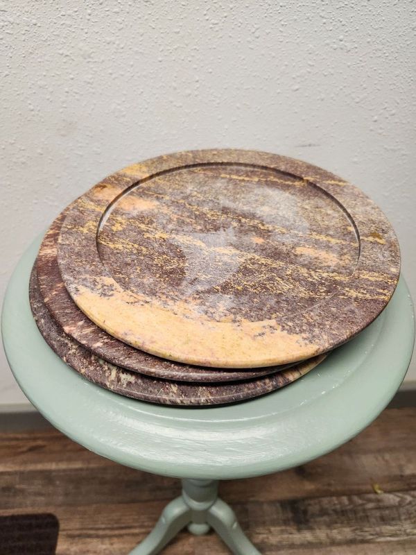 MARBLE TRAY 9&quot;