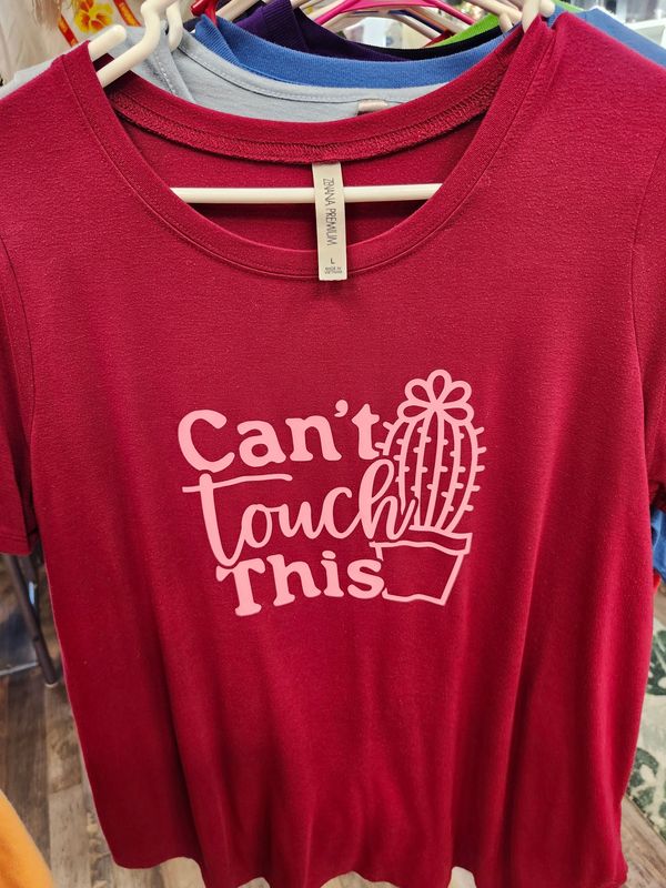 PLANT-TEE &quot;CAN&#39;T TOUCH THIS&quot; -