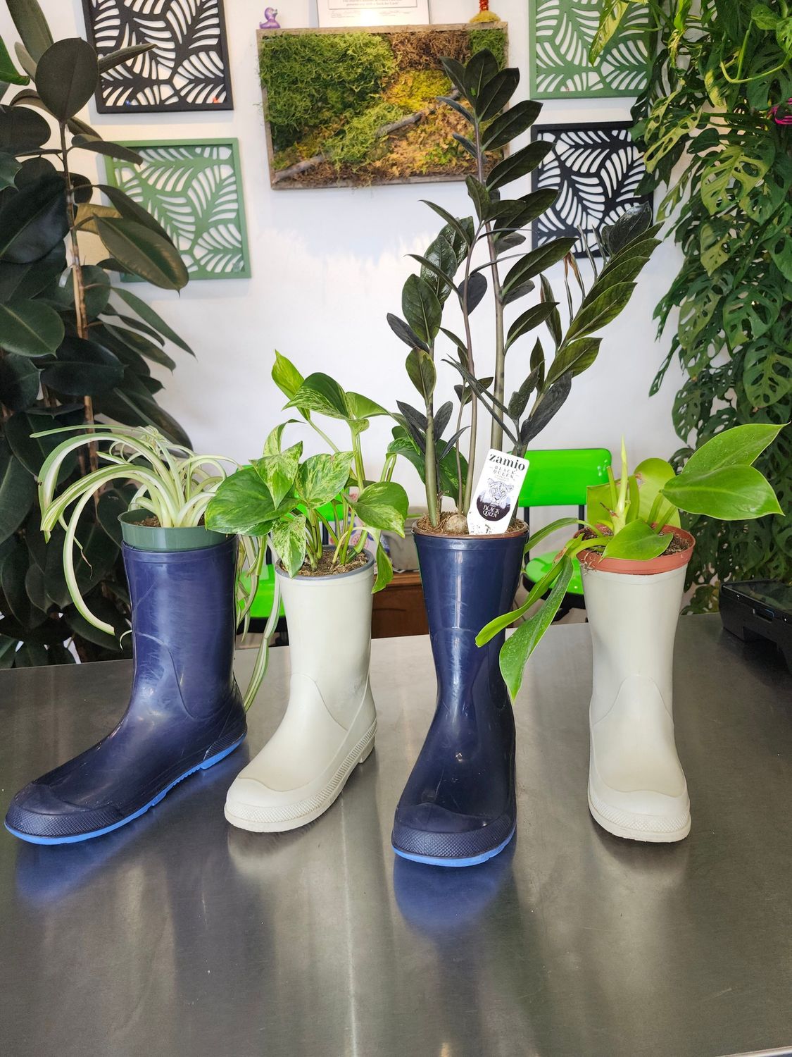 RAIN BOOT PLANTER