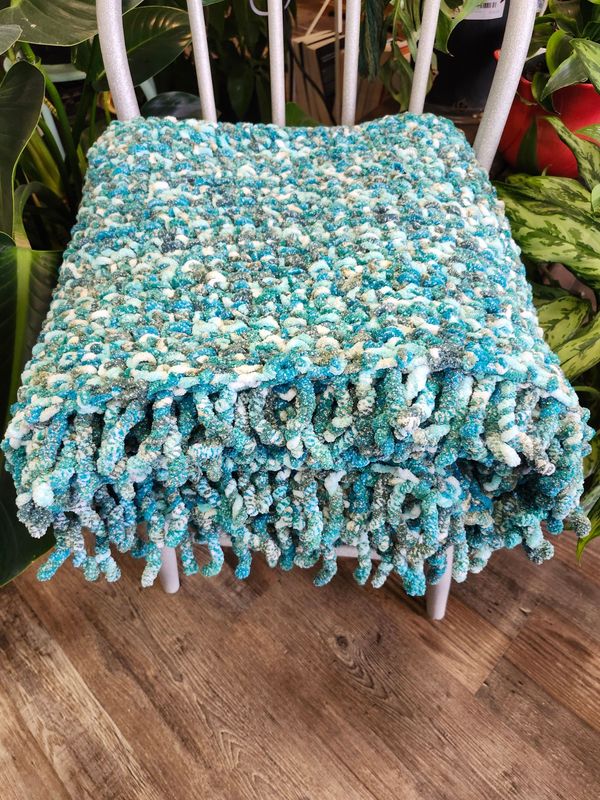 CROCHET BLANKET &quot;LAGOON&quot;