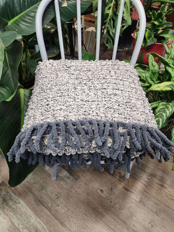 CROCHET BLANKET &quot;DOVE TWEED&quot;