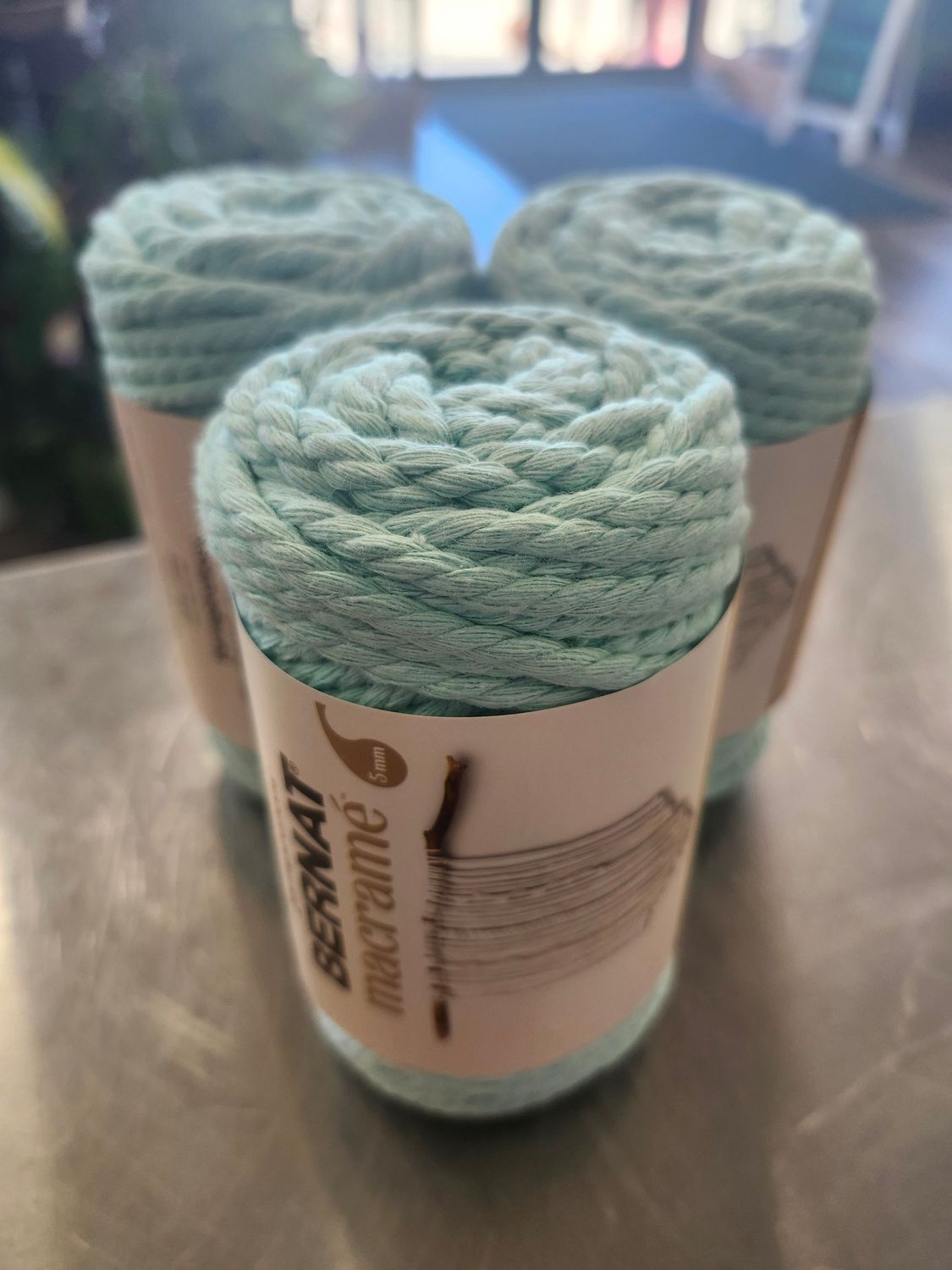 BERNAT MACRAME &quot;DUCK EGG&quot;