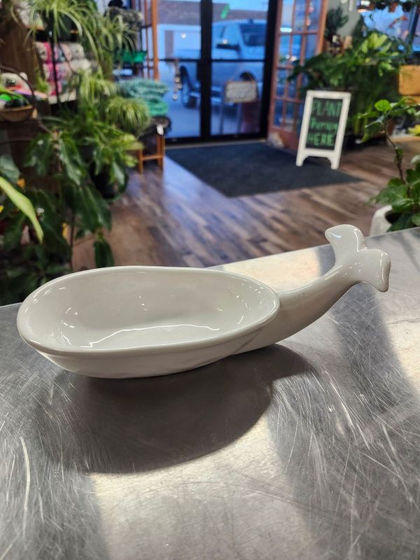CERAMIC DISH - WHALE