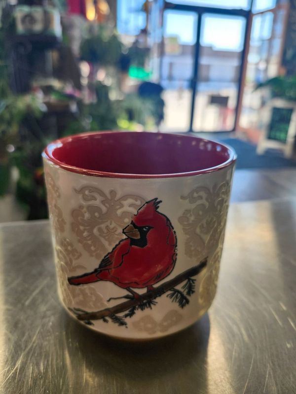 CARDINAL POT 4&quot;