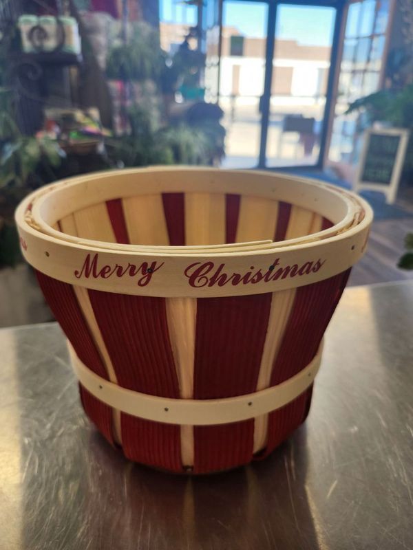 MERRY CHRISTMAS BASKET