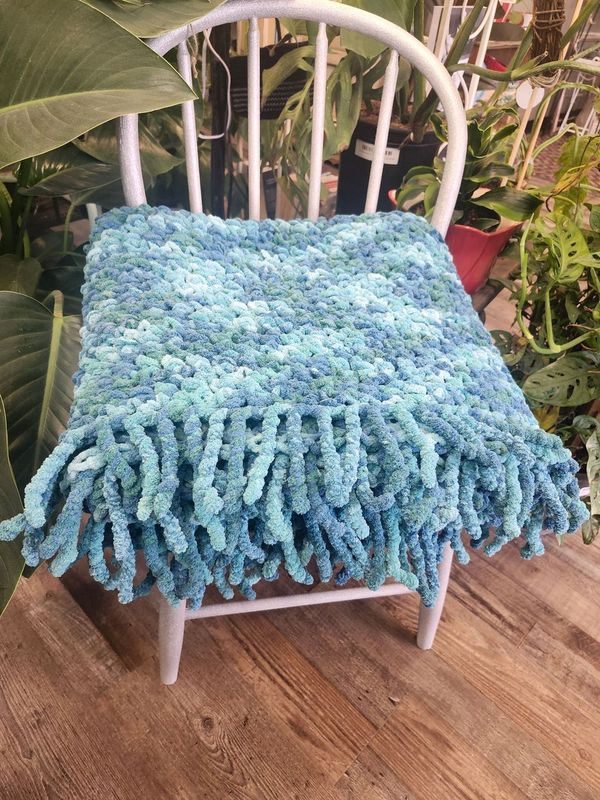 CROCHET BLANKET &quot;TIDEPOOL&quot;