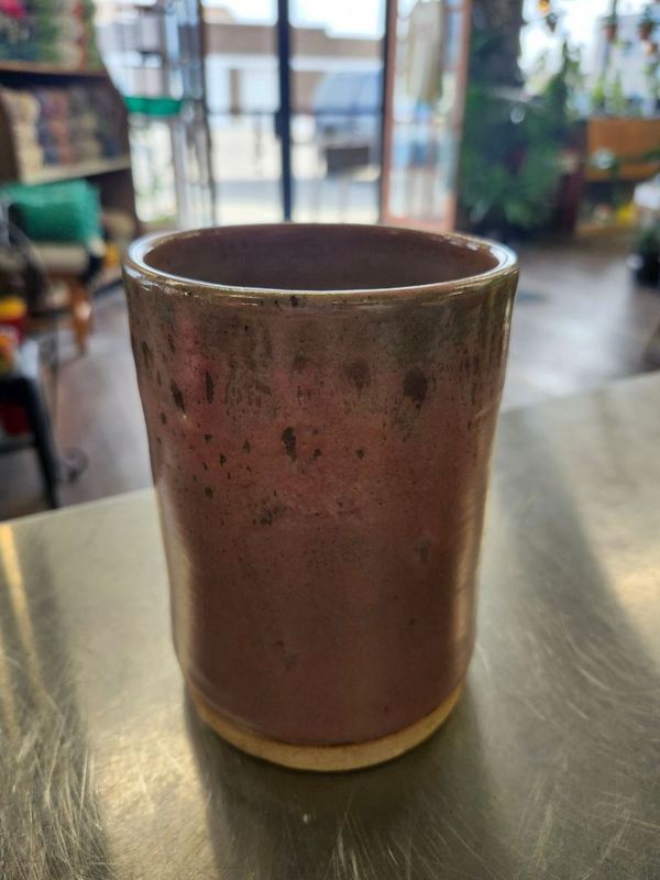 PURPLE POTTERY 4&quot;