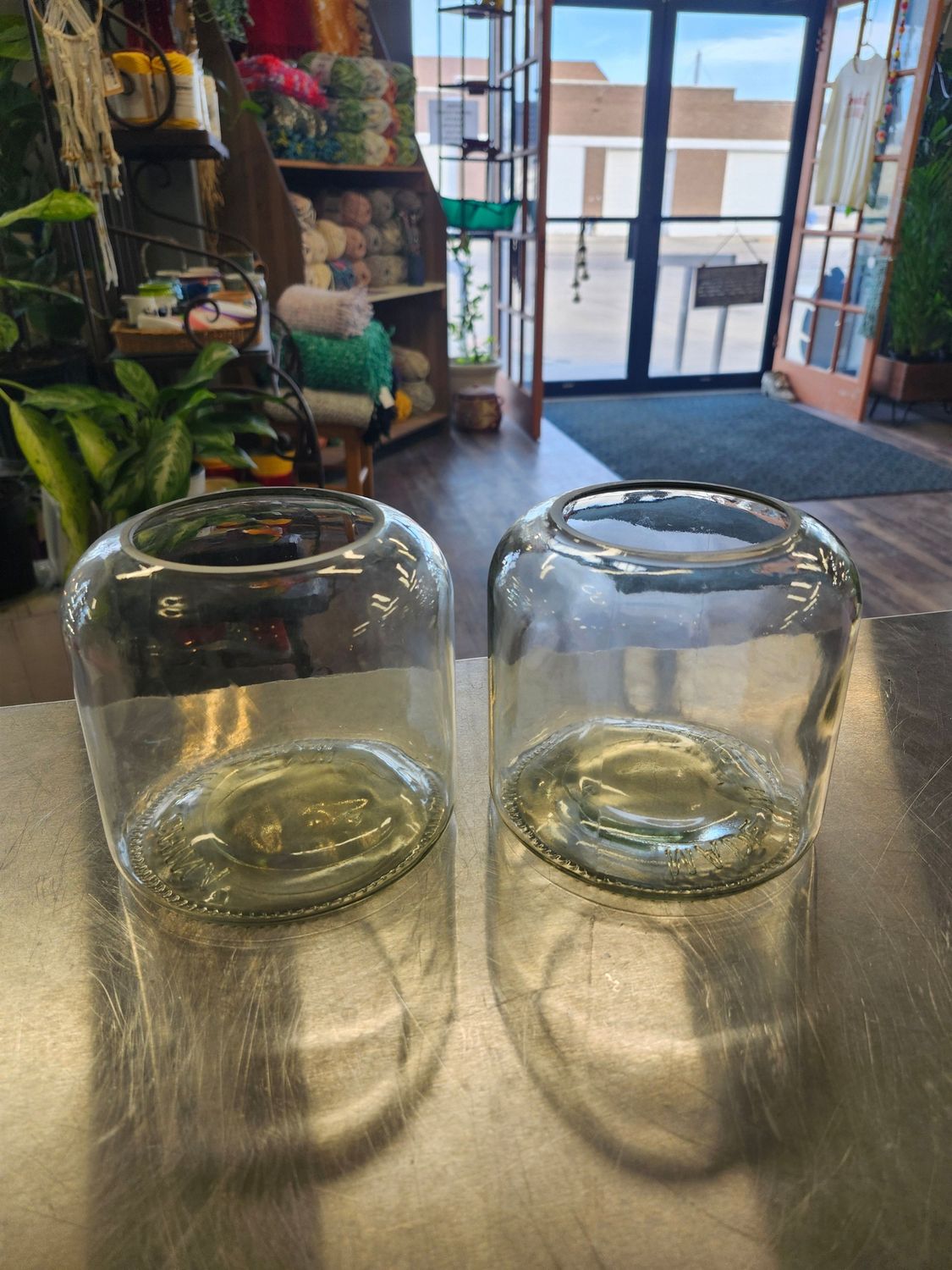 GLASS TERRARIUM JAR 3X5&quot;