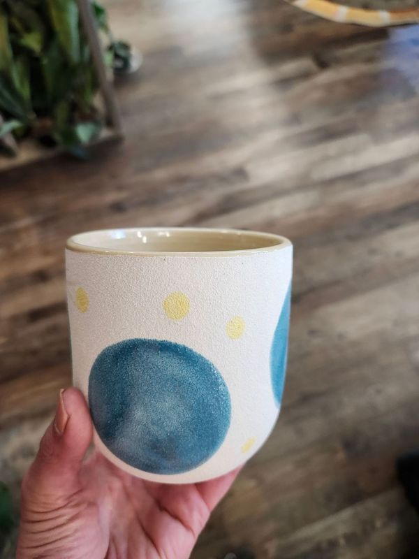 CERAMIC POT 4&quot; - ASST