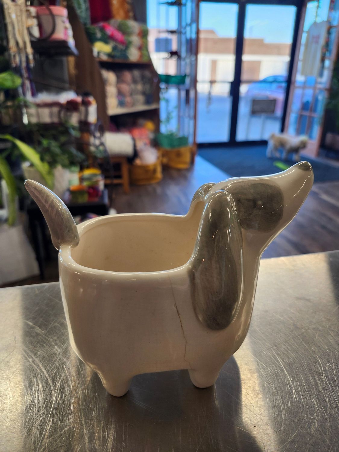 DOG PLANTER 3.5&quot;