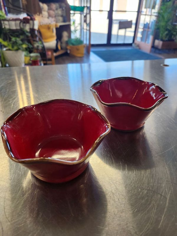 RIPPLE BOWL - RED