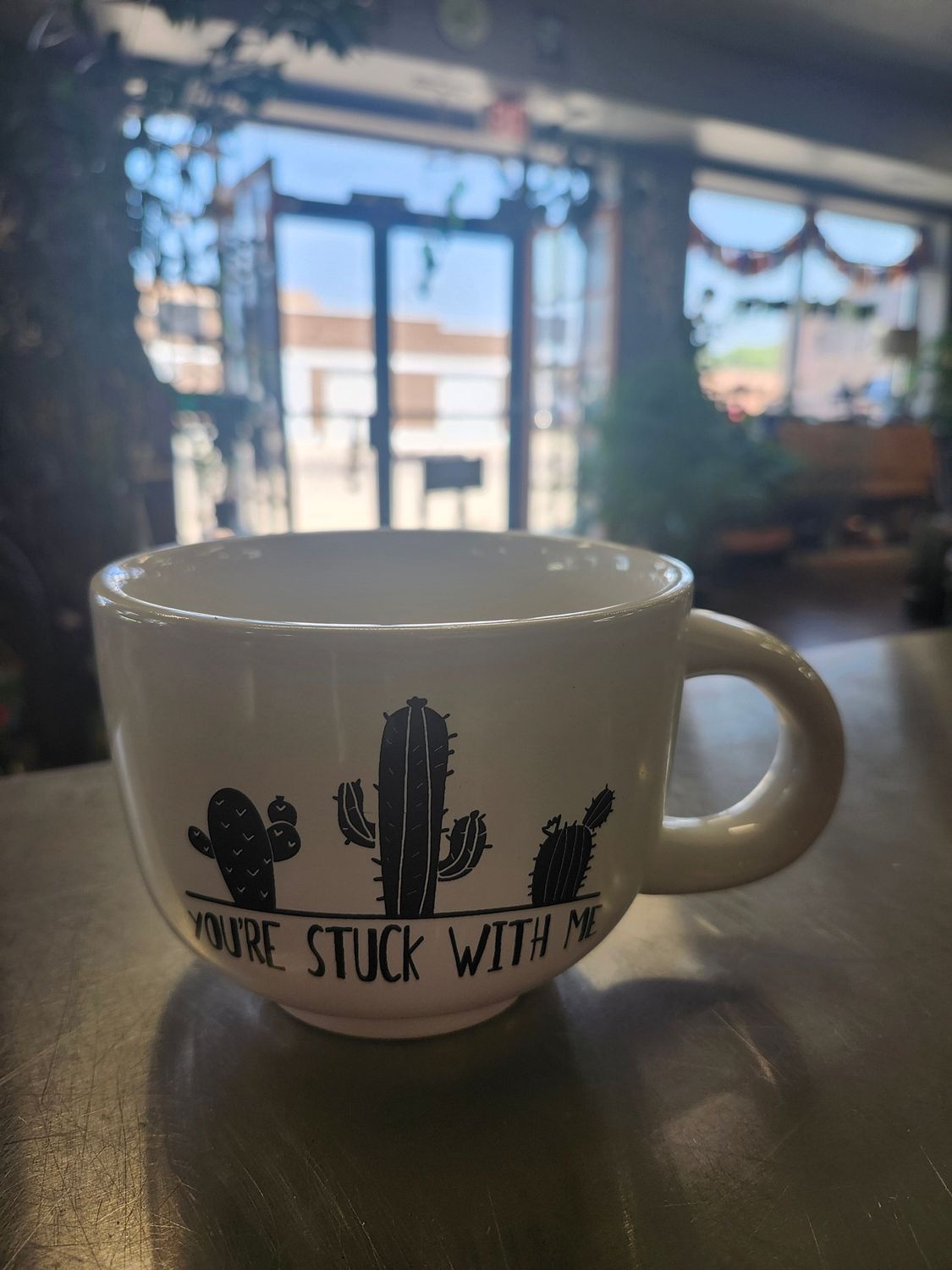 STUCK W/ME MUG