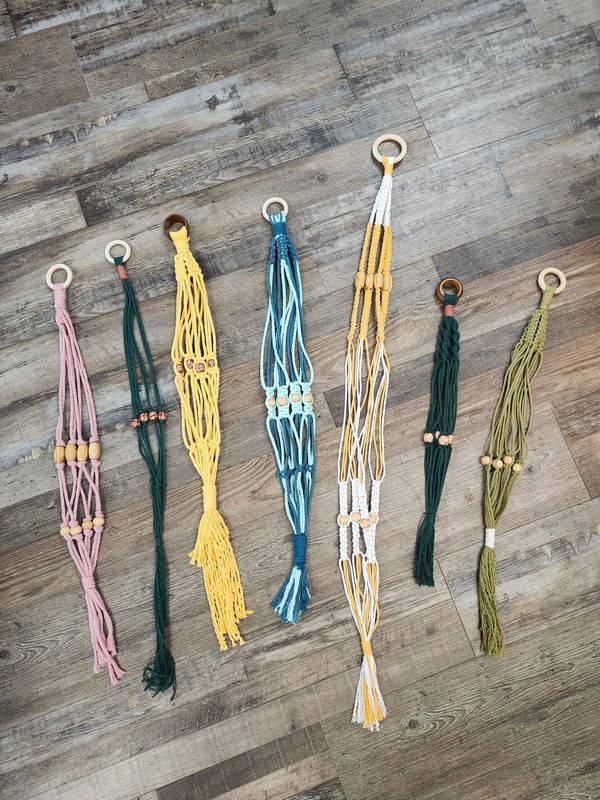 MACRAME PLANT HANGER - MISC