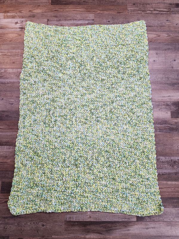 CROCHET BLANKET &quot;SEA &amp; SAND&quot;