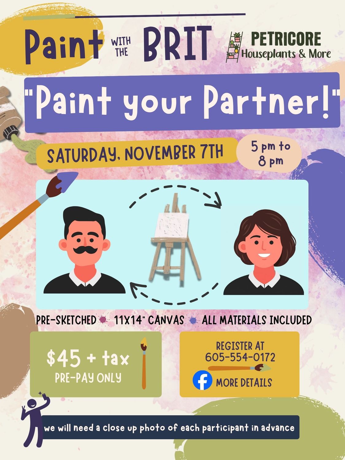 BRIT LADY - PAINT YOUR PARTNER