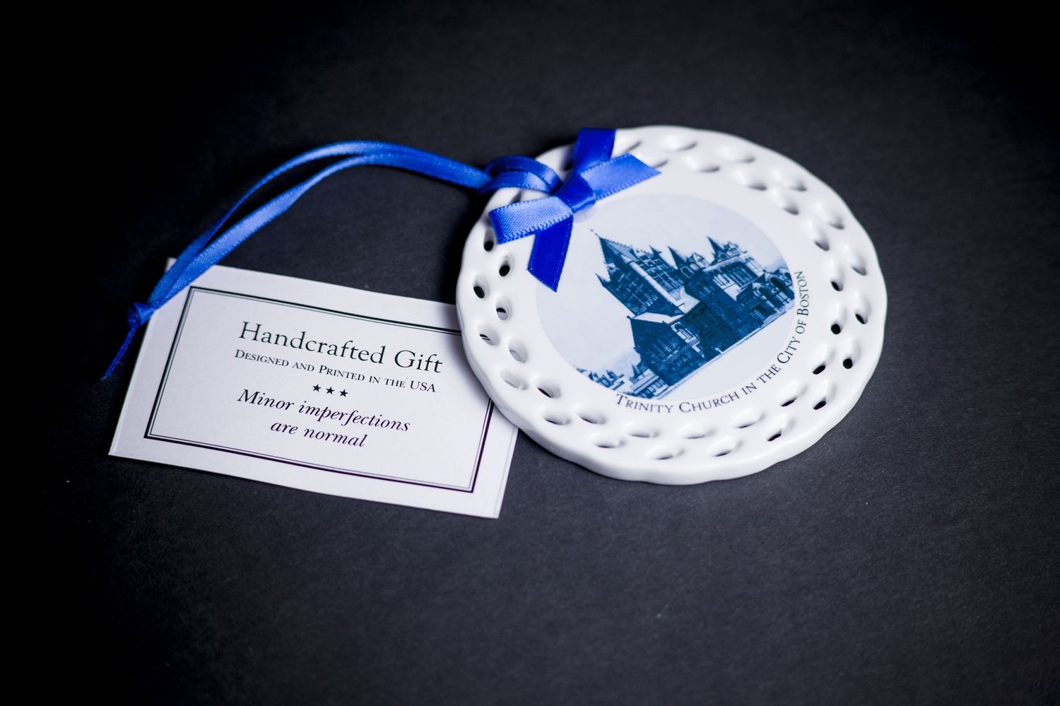 Ornament | Blue Etching | [HAR0016]