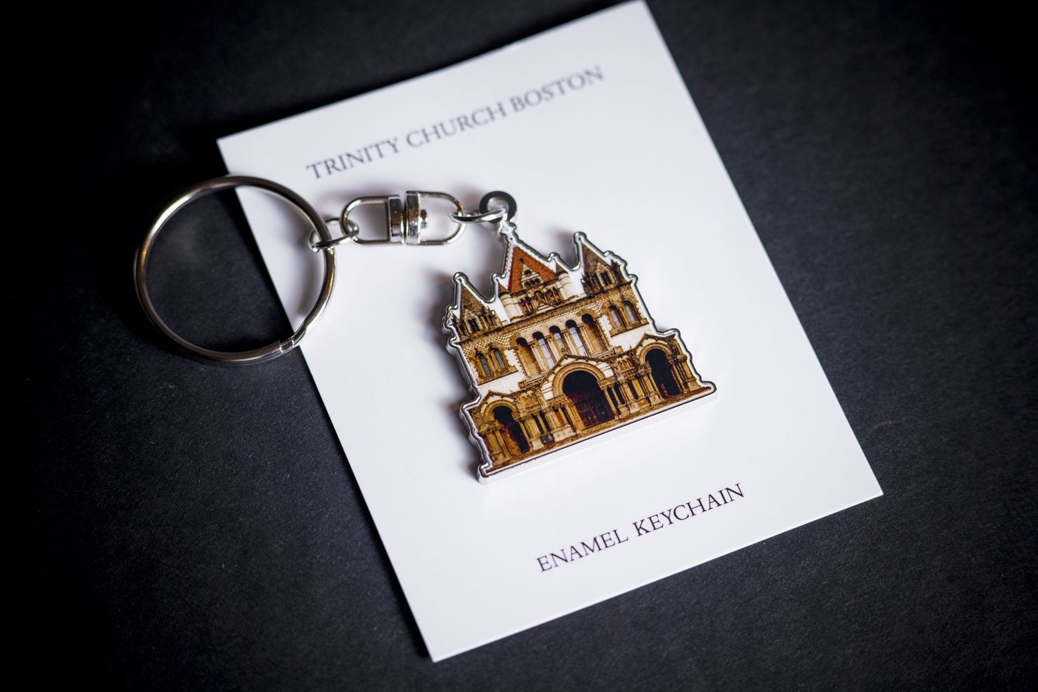 Enamel Keychain| Trinity Church | [MPB02]