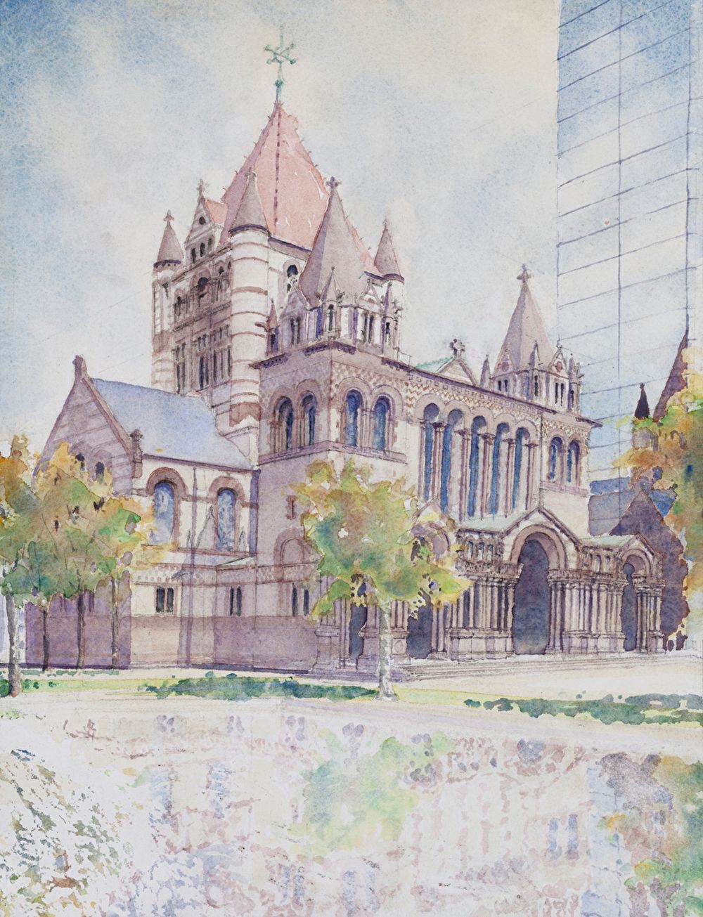 Watercolor | Giclee Print Matted  | TL001