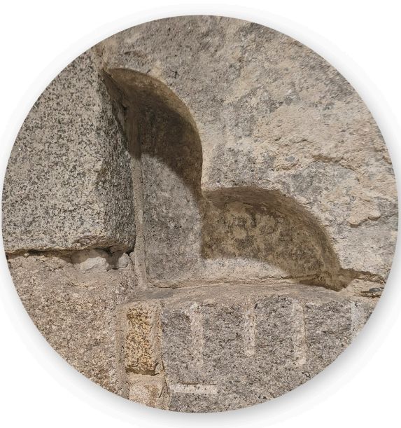 Coaster | Stone Square and Circle, Size: Round  Cutout
