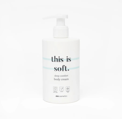 This is soft - deep comfort body cream