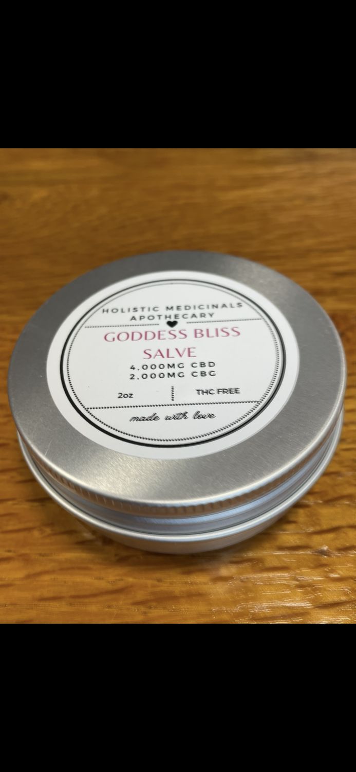 Goddess Bliss Salve  CBD+CBG