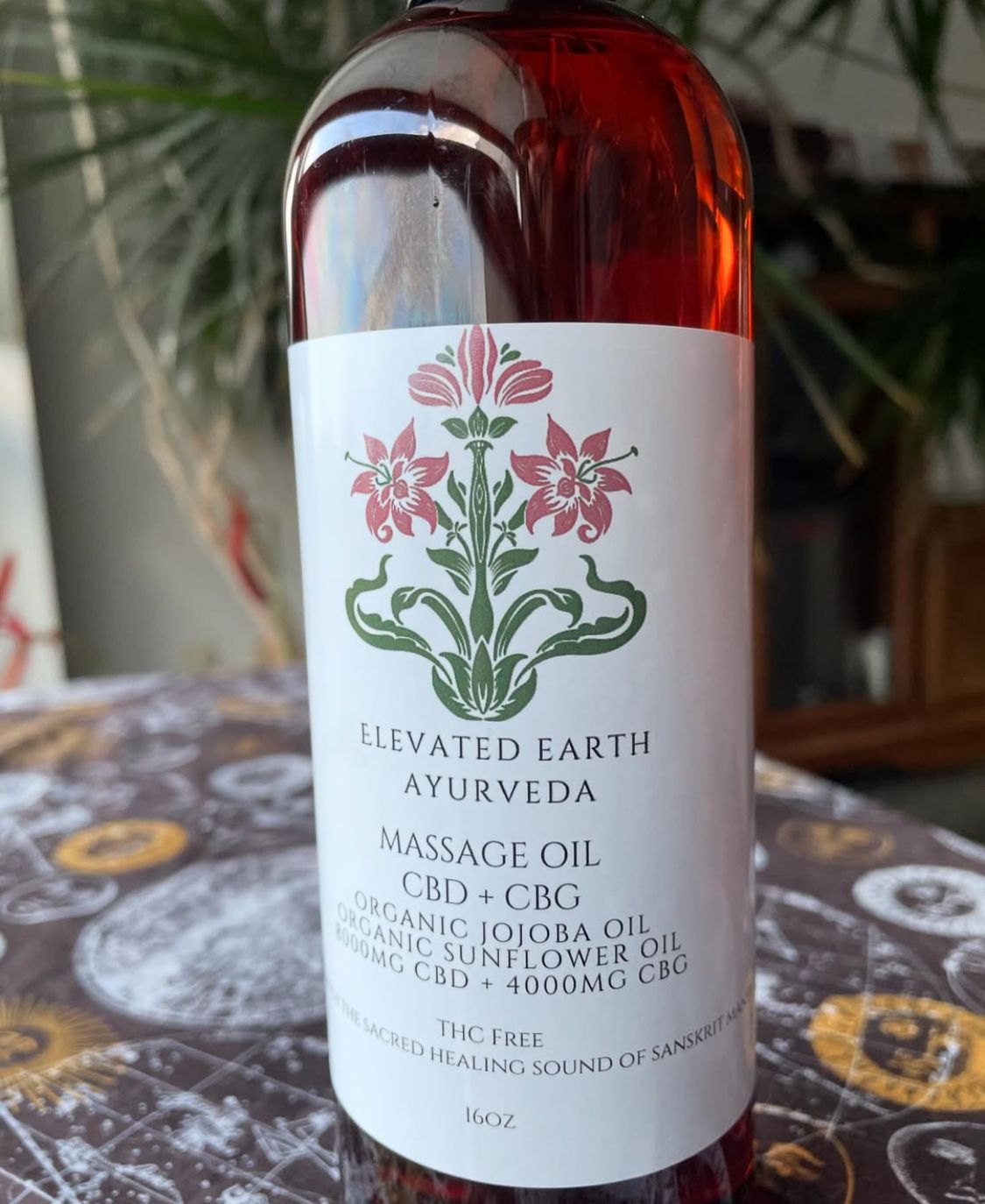 CBD+CBG Organic Massage Oil