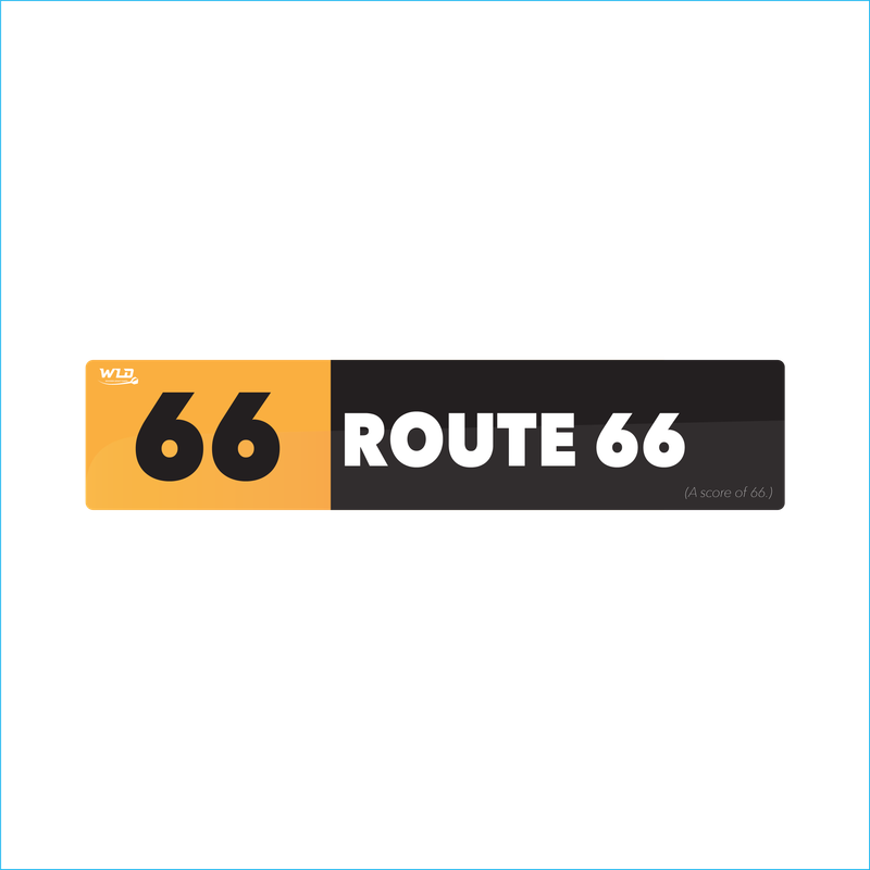 DARTS Slang Help Signs (66 ROUTE 66)