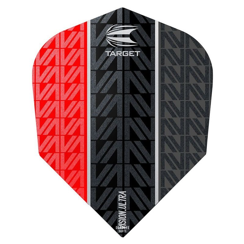 VAPOR 8 BLACK WITH RED RINGS SOFT TIP DARTS BY TARGET - VAPOR8