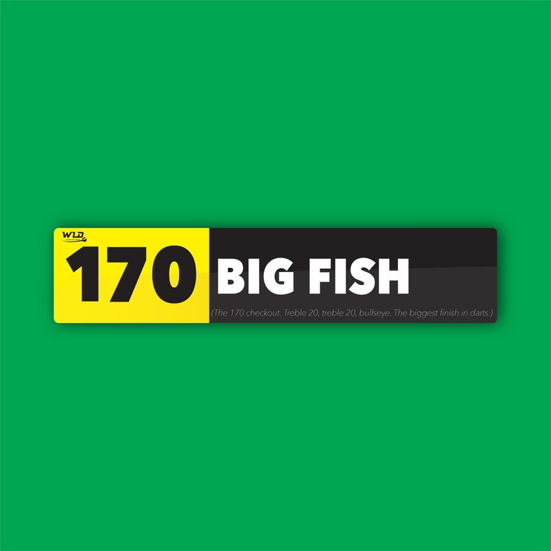 DARTS Slang Help Signs (170 BIG FISH)