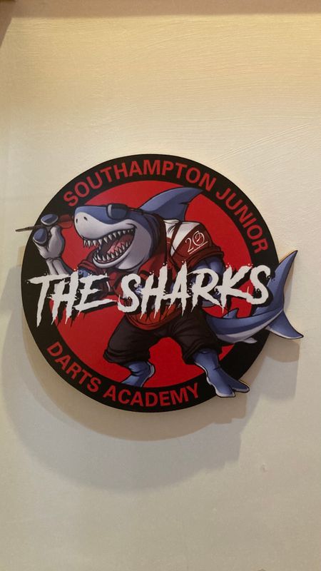 Southampton Sharks JDC Wall Badge By Wooden Legacy