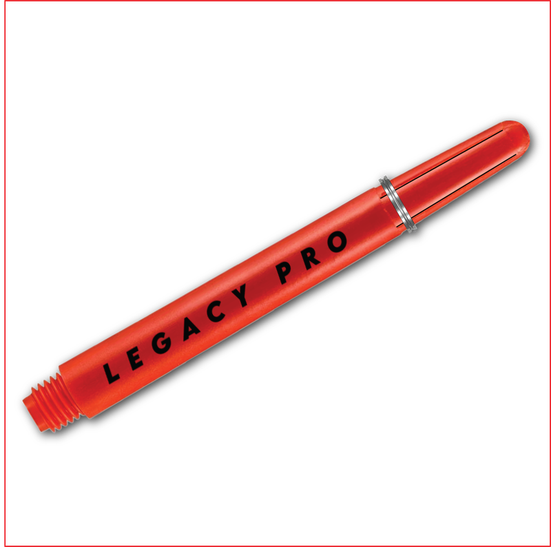 LEGACY PRO Short Dart Shafts - RED 
1 SET (3 Dart Shafts in Total)