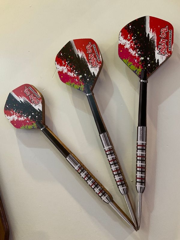 Kevin "The Artist" Painter  Wooden Darts By Wooden Legacy