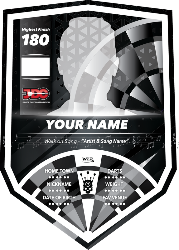 LEGACY JUNIOR ⚫️ BLACK PLAYER PLAQUE