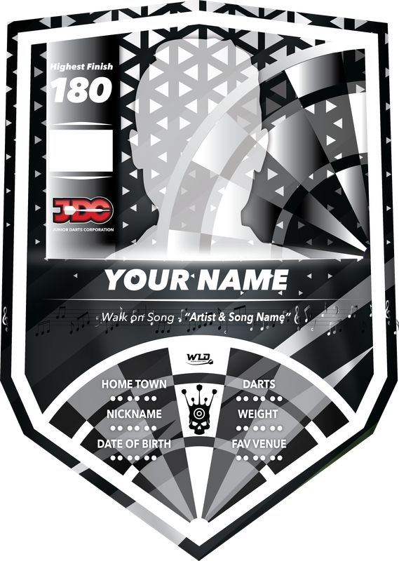 LEGACY JUNIOR ⚪️ WHITE PLAYER PLAQUE
