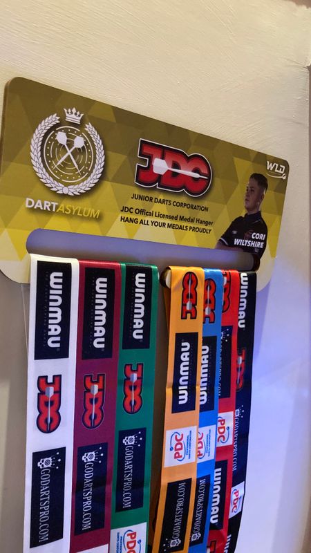 HEREFORDSHIRE BULLS JDC Official Medal Hanger