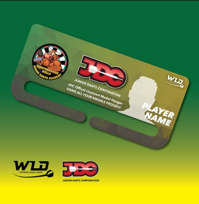 HEREFORDSHIRE BULLS JDC Official Medal Hanger