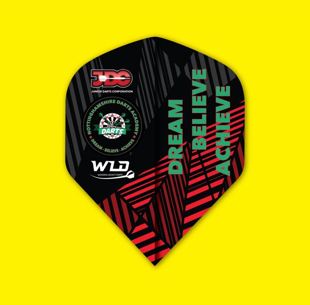 Nottinghamshire Junior Darts Academy Flights 1Set (3flights)