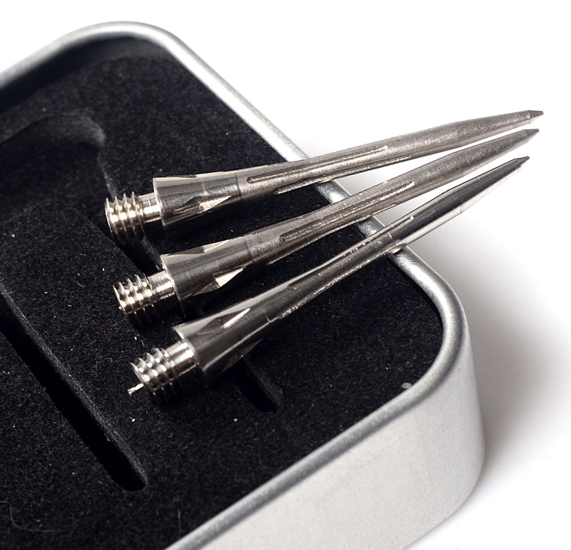 CUESOUL 34.5MM 2BA Titanium (SMOOTH) Conversion Steel Tip Points For Darts