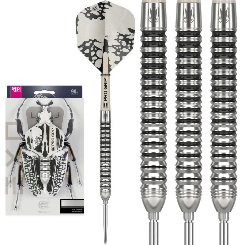 EXO 01 90% TUNGSTEN SP STEEL TIP DARTS BY TARGET