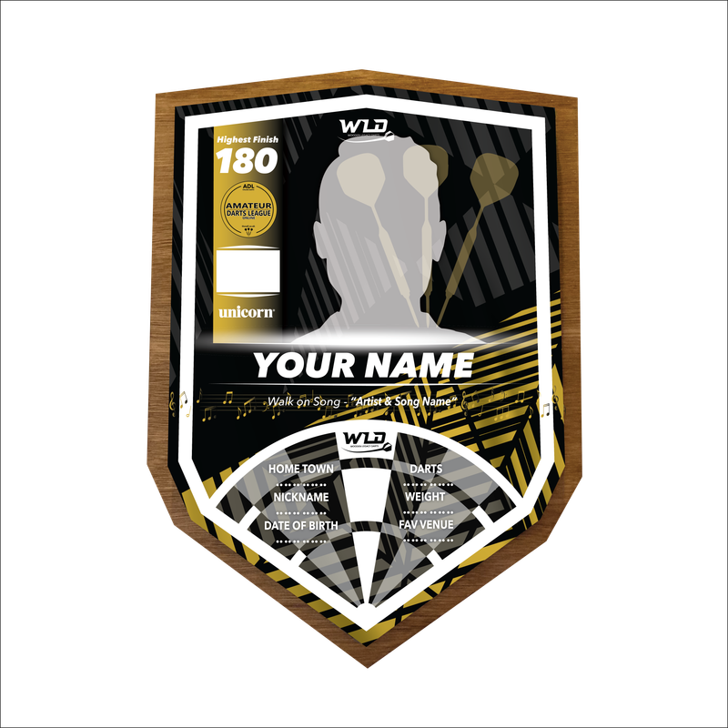 ADL PLAYER Performance Plaque – Exclusive to the ADL League