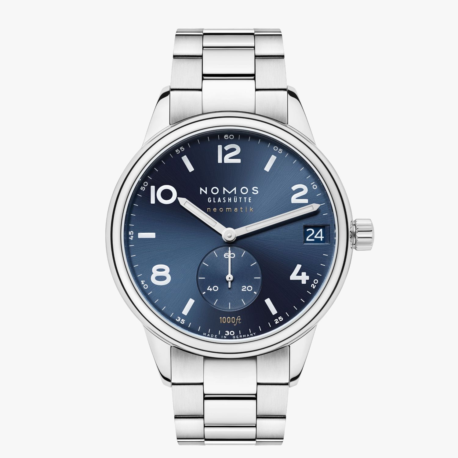 NOMOS Club Sport Neomatik 42 Datum blau
